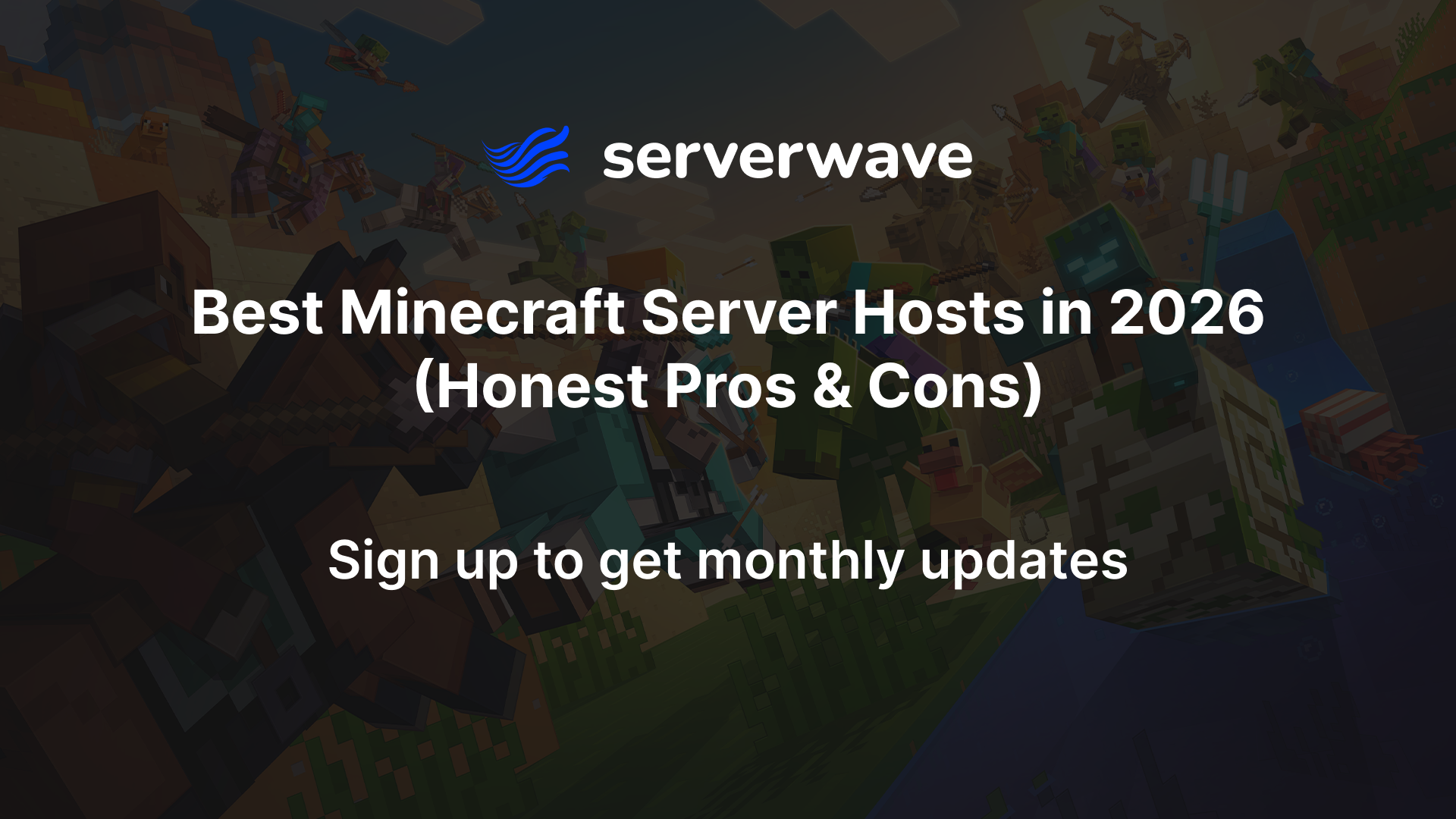 Best Minecraft Server Hosts in 2026 (Honest Pros & Cons)